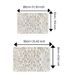 Bathroom Mat Toilet Mat Shower Mat Entrance Rug Absorbent Non-Slip Mat Soft Quick-Dry Machine Washable_maomaolike.com