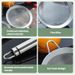 Kitchen Gadget Single Hook Strainer Spoon Filter Mesh_maomaolike.com