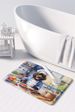 Newfoundland The Chef Memory Foam Kitchen Mat Machine Washable Anti-Fatigue Mat Cushion Comfort Bath Mat Or Kitchen Rug_maomaolike.com