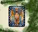 Rhodesian Ridgeback My Angel Porcelain Ornament Christmas Tree Hanging Decorations For Home Christmas Holiday, Rectangle, Gift, Multicolor_maomaolike.com
