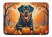Rottweiler Fall Memory Foam Kitchen Mat Machine Washable Anti-Fatigue Mat Cushion Comfort Bath Mat Or Kitchen Rug_maomaolike.com