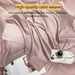 2026 Spring New Feel 200S Long-Staple Four-Piece All-Cotton Pure Cotton Sheet Duvet Cover Light Luxury Naked Sleep Bed Skirt Three-Piece_maomaolike.com