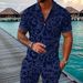 Men's Clothing polo shirt solid color plus size casual 3D printed zipper short sleeve suit lapel collar men's short sleeve_maomaolike.com