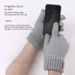 Sports Gloves Skiing Cycling Motorcycle Hiking Touch Screen Gloves Touch Screen Gloves Men's Thick Warm Wool Knit Gloves_maomaolike.com
