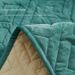 Fleece Sofa Cover Set - Quilted Armrest & Back Cushion Protector For Recliners And Nail Chairs_maomaolike.com