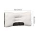 Ergonomic Neck Support Pillow For Adults – Breathable Polyester With Anti-Sagging Fiber Fill (40x60cm, White, Single_maomaolike.com
