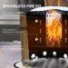 Smokeless Fire Pit, Portable Camping Bonfire Stove With Mat For Backyard, Patio, Picnic, Magnesium Oxide, Brown_maomaolike.com