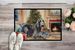 Scottish Deerhound Cozy Christmas Doormat Front Door Mat Indoor Outdoor Rugs For Entryway, Non Slip Washable Low Pile, 24H X 36W_maomaolike.com