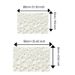 Bathroom Mat Toilet Mat Shower Mat Entrance Rug Absorbent Non-Slip Mat Soft Quick-Dry Machine Washable_maomaolike.com