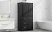 Tall And Wide Storage Cabinet With Doors For Bathroom/Office, Three Drawers_maomaolike.com