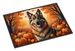 Belgian Tervuren Fall Doormat Front Door Mat Indoor Outdoor Rugs For Entryway, Non Slip Washable Low Pile, 24H X 36W_maomaolike.com