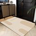 Living Room Rug,Large Rug,Oversized, Gold Leaves Design,Bedroom Rug,Soft And Thick, Machine Washable, Thickened Rug, Bedside Rug,Decorative Indoor Rug_maomaolike.com