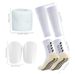 adult thickened knee high football socks shin guards set men and women dotted anti slip socks combination_maomaolike.com