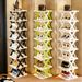 Multi-Tier Folding Shoe Rack, Simple Household Plastic Shoe Organizer, Space-Saving Storage Solution For Doorways And Narrow Spaces_maomaolike.com