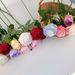 Rose Flower Wholesale Single Silk Velvet Fabric Wedding Home Valentine's Day Decoration Waterfall Fake Artificial Red_maomaolike.com