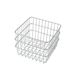 ins Stainless Steel For Home Use, Simple Iron Art Desktop Square Miscellaneous Storage Basket, Cosmetics Organizer Basket_maomaolike.com