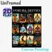 Yoruba Deities Painting Poster, Vibrant Illustrated Poster, Features Diverse Traditional Yoruba Deities, Cultural Artistic Decor Ideal For Home, Study_maomaolike.com
