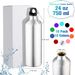 Gradient Color Aluminum Water Bottle 500ml 750ml Large Capacity Leakproof Sports Drinkware For Gym Outdoor Travel Gift_maomaolike.com