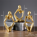 Light Luxury Metal Home Living Room Entrance TV Wine Cabinet Decorations Office Desktop Nordic Craft Ornaments_maomaolike.com