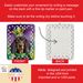 Black And Tan Coonhound King Of Mardi Gras Porcelain Ornament Christmas Tree Hanging Decorations For Home Christmas Holiday, Rectangle, Gift, Multicolor_maomaolike.com