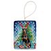 Doberman Pinscher Christmas Reindeer Porcelain Ornament Christmas Tree Hanging Decorations For Home Christmas Holiday, Rectangle, Gift, Multicolor_maomaolike.com