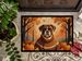 Boxer Fall Doormat Front Door Mat Indoor Outdoor Rugs For Entryway, Non Slip Washable Low Pile, 24H X 36W_maomaolike.com