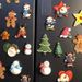 3D Refrigerator Magnets Personalized Creative Christmas Decoration Snowman Gingerbread Man Gifts Magnetic Stickers_maomaolike.com