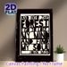 Nature Forest Quote Painting Poster, Bold Monochrome Typographic Poster, Meaningful Wilderness-inspired Quote Art, Suitable For Living Room, Study Or_maomaolike.com
