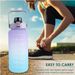 2L Motivational Bottle With Time & Capacity Marker BPA-Free Sports Water Cup Fitness Gym Running Exercise_maomaolike.com