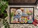 Decorating Easter Coton De Tulear Doormat Front Door Mat Indoor Outdoor Rugs For Entryway, Non Slip Washable Low Pile, 24H X 36W_maomaolike.com