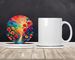 Colorful Begonias Large Sandstone Coasters Pack Of 4 Absorbent Round Coasters Decor Gifts For Men Or Women, 4 In, Multicolor_maomaolike.com