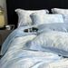 2026 New Ice Silk Four-Piece Summer Light Luxury Washed Quilt Cover Bed Sheet Dormitory Three-Piece Bedding Set_maomaolike.com