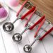 304 Stainless Steel Silicone Handle Ice Cream Scoop_maomaolike.com