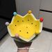 Watermelon Fruit Plate Creative Ceramic Fruit Fork Set Large Capacity Living Room Tea Table Fruit Bowl Plate Cute Small Ornament_maomaolike.com
