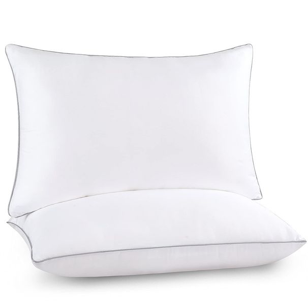 Super Soft Bed Pillow White Pack Of 2_maomaolike.com