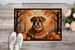 Boxer Fall Doormat Front Door Mat Indoor Outdoor Rugs For Entryway, Non Slip Washable Low Pile, 24H X 36W_maomaolike.com