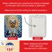 Yorkshire Terrier My Angel Porcelain Ornament Christmas Tree Hanging Decorations For Home Christmas Holiday, Rectangle, Gift, Multicolor_maomaolike.com