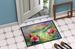 North Dakota Wild Prairie Roses In Watercolor Doormat Front Door Mat Indoor Outdoor Rugs For Entryway, Non Slip Washable Low Pile, 24H X 36W_maomaolike.com