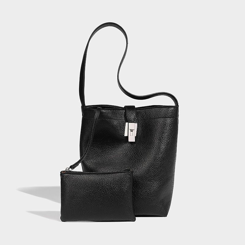 Korean-style Large-capacity Bucket For Women, 2026 New Model, Commuter Mother-daughter Fashion Tote Bag, Niche Shoulder Bag_maomaolike.com