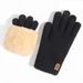 Sports Gloves Skiing Cycling Motorcycle Hiking Touch Screen Gloves Women's Fleece Velvet-thickened Deer Wool Warm Knit Gloves_maomaolike.com