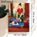 Thai Massage Themed Painting Poster, Vibrant Traditional Style Poster, Showcasing A Soothing Massage Scene, Delivers Tranquil Atmosphere Perfect For_maomaolike.com