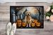 Golden Retriever Spooky Halloween Doormat Front Door Mat Indoor Outdoor Rugs For Entryway, Non Slip Washable Low Pile, 24H X 36W_maomaolike.com