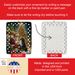 Bernese Mountain Dog And Santa Claus Porcelain Ornament Christmas Tree Hanging Decorations For Home Christmas Holiday, Rectangle, Gift, Multicolor_maomaolike.com