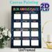 Birthday Tracker Painting Poster, Vibrant Starry-Themed Poster, Practical Design To Record Monthly Birthdays, Ideal For Office Or Community Spaces_maomaolike.com