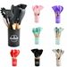 12-Piece Kitchen Utensils With Wooden Handles, Non-Stick Cooking Spatula, High-Temperature Resistant Silicone_maomaolike.com