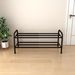 Retractable Shoe Rack, Home-use Entryway Floor-standing Multi-tier Shelf, Wrought-iron Simple Storage, Extendable Shoe Cabinet._maomaolike.com