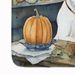Pit Bull Terrier Fall Kitchen Pumpkins Memory Foam Kitchen Mat Machine Washable Anti-Fatigue Mat Cushion Comfort Bath Mat Or Kitchen Rug_maomaolike.com