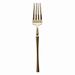 304 Stainless Steel Ins French Light Luxury Retro Titanium Gold Waist Spaghetti Fork Western Spoon Dessert Spoon Fruit Fork_maomaolike.com