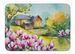 Louisiana Magnolias In Watercolor Memory Foam Kitchen Mat Machine Washable Anti-Fatigue Mat Cushion Comfort Bath Mat Or Kitchen Rug_maomaolike.com