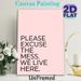 "Please Excuse The Mess" Slogan Painting Poster, Soft Pink Minimalist Typographic Poster, Lighthearted Humorous Decor Ideal For Living Room, Entryway_maomaolike.com